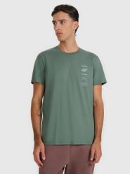 T-SHIRT MĘSKI 4F KOSZULKA APRES SKI BAWEŁNIANA TTSHM2402. Białe koszulki sportowe męskie 4f, m, bez wzorów, z bawełny, bez kołnierzyka, bez ramiączek, na fitness i siłownię. Za 182.98 zł.