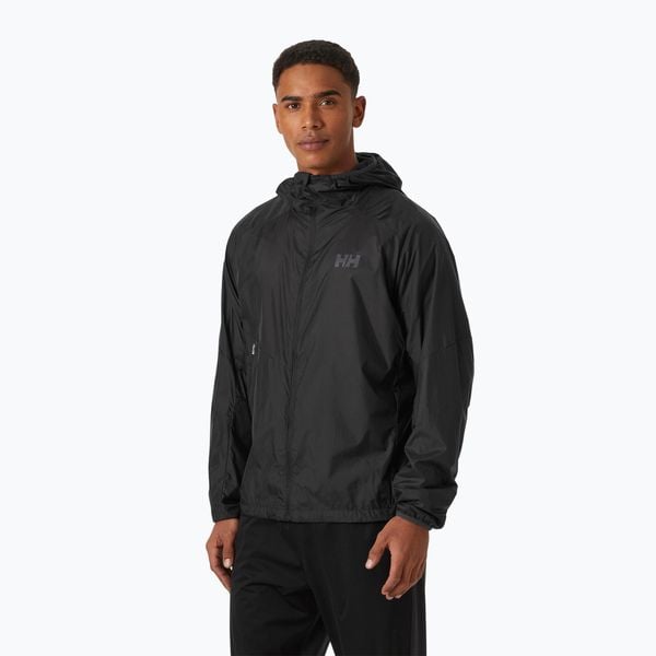 Kurtka przeciwwiatrowa męska Helly Hansen Rapide Insulator Wind. Czarne kurtki męskie Helly Hansen, m, bez wzorów, z softshellu, trekkingowe. Za 679.99 zł.