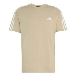 T-Shirt Adidas Sport M 3S Sj Lc T Dorośli. Brązowe t-shirty męskie Adidas, m, bez wzorów, z dzianiny, klasyczne, bez kołnierzyka. Za 200.99 zł.