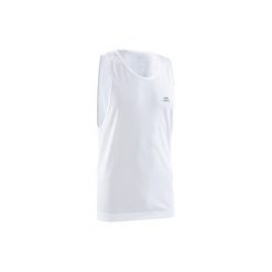 Koszulka do biegania bez rękawów RUN DRY męska. Koszulki sportowe męskie marki KALENJI. Za 19.99 zł.