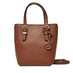 Torebka MICHAEL Michael Kors. Brązowe torebki do ręki damskie MICHAEL Michael Kors, bez wzorów, klasyczne, bez dodatków. Za 619.99 zł.