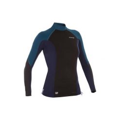 TOP UV długi rękaw surfing z neoprenu/polaru damski. Czarne koszulki sportowe damskie OLAIAN, bez wzorów, z elastanu. Za 79.99 zł.