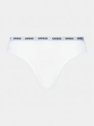 Guess Figi brazylijskie O3YE00 KBS50 Biały. Białe figi damskie Guess, s, z aplikacjami, z syntetyku. Za 119.99 zł.