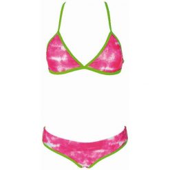 Strój kąpielowy damski dwuczęściowy bikini na basen Arena Clouds Light. Czerwone bikini damskie Arena, s, bez wzorów. Za 119.99 zł.