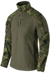 Helikon-Tex Bluza MCDU Combat Shirt® - ERDL/Olive Green (BL-MCD-SP-1P02A-B04). Zielone bluzy męskie HELIKON-TEX, m, bez wzorów, bez kaptura. Za 169.08 zł.