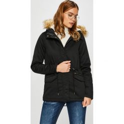 Only - Kurtka/płaszcz 15158203. Czarne kurtki damskie Only, z bawełny. W wyprzedaży za 199.90 zł.