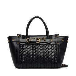 Torebka Just Cavalli. Czarne torebki do ręki damskie Just Cavalli, bez wzorów, klasyczne, bez dodatków. Za 829.99 zł.