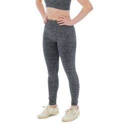 Sportowe legginsy damskie Xtreme Sportswear Antracyt melanż. Brązowe legginsy damskie XTREME SOCKSWEAR, bez wzorów, na fitness i siłownię. Za 134.50 zł.