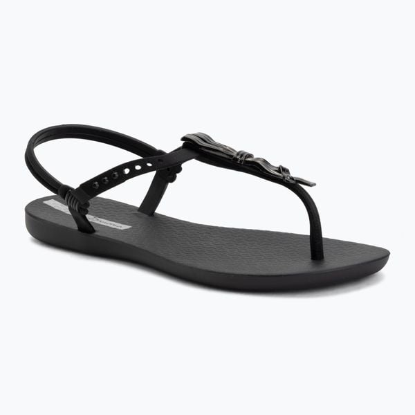 Sandały damskie Ipanema Class Charmi. Czarne sandały damskie Ipanema, bez wzorów, z materiału, bez obcasa, bez zapięcia. Za 88.99 zł.