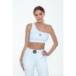 Top fitness damski Rough Radical Gamma Top. Białe obuwie sportowe damskie ROUGH RADICAL, bez wzorów, na fitness i siłownię. W wyprzedaży za 79.99 zł.