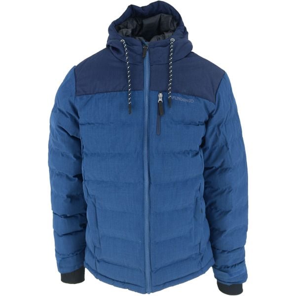 Kurtka uliczna męska Fundango Passat Padded. Niebieskie kurtki męskie Fundango, l, bez wzorów, z poliesteru, trekkingowe. Za 399.90 zł.