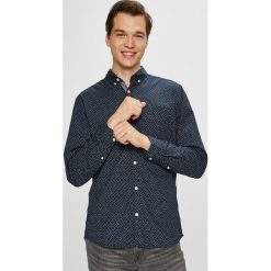 Jack & Jones - Koszula. Czarne koszule męskie Jack & Jones, z tkaniny, button down, z długim rękawem. W wyprzedaży za 89.90 zł.