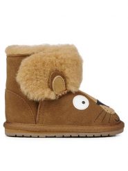 EMU Australia Śniegowce Lion Walker B12964 Brązowy. Brązowe buty zimowe dziewczęce Emu Australia, bez wzorów, z materiału, bez zapięcia. Za 269.99 zł.