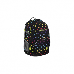 Plecak EvverClevver II, kolor: Magic Polka, system MatchPatch. Czarne torby i plecaki dziecięce marki HAMA, z tkaniny. Za 494.99 zł.