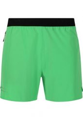 Spodenki do biegania męskie Endurance Letic. Zielone krótkie spodenki sportowe męskie Endurance, l, bez wzorów, z elastanu, do biegania. Za 159.99 zł.