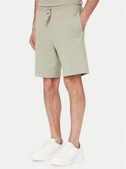 HUGO Szorty materiałowe Dayono 50530696 Zielony jasny Relaxed Fit. Zielone szorty męskie Hugo, m, bez wzorów, z bawełny. Za 349.99 zł.