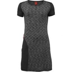Sukienka damska LOAP Mapsa Szaro-Czarna, S. Czarne sukienki damskie ZONE PERFECT, s, bez wzorów, sportowe, bez kołnierzyka, bez ramiączek, sportowe. Za 165.99 zł.