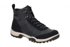 Buty trekkingowe za kostkę damskie Ecco Xpedition III. Niebieskie trekkingi damskie ecco, za kostkę, trekkingowe. Za 708.00 zł.