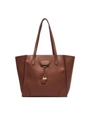 LOVE MOSCHINO Torebka JC4158PP1PL1320A Brązowy. Brązowe torebki do ręki damskie Love Moschino, bez wzorów, ze skóry, bez dodatków. Za 1,099.00 zł.
