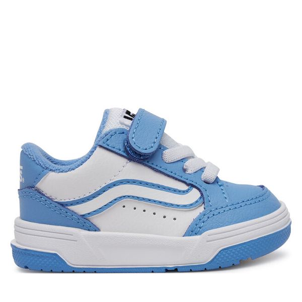 Sneakersy Vans. Niebieskie trampki i tenisówki chłopięce Vans, bez wzorów, bez zapięcia. Za 189.99 zł.