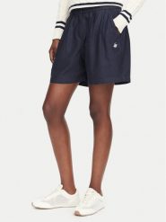 Beverly Hills Polo Club Szorty materiałowe P-SS26W-B576580-VF Granatowy Regular Fit. Niebieskie szorty damskie Beverly Hills Polo Club, xs, bez wzorów, z bawełny. Za 177.99 zł.