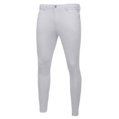 Spodnie konkursowe full grip Schockemöehle Summer Dakota. Białe spodnie sportowe męskie SCHOCKEMÖHLE, m, bez wzorów, do jazdy konnej. Za 808.50 zł.