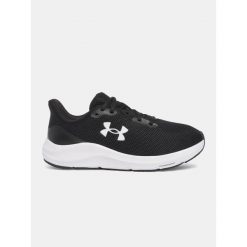 Buty do biegania damskie Under Armour Charged Pursuit 4. Czarne obuwie sportowe damskie Under Armour, bez wzorów, do biegania. Za 179.99 zł.