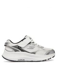 Skechers Sneakersy GOrun Consistent 2.0 405039L/SLW Biały. Białe buty sportowe chłopięce Skechers, bez wzorów, z materiału, bez zapięcia. Za 219.99 zł.