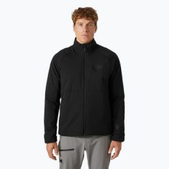 Kurtka hybrydowa męska Helly Hansen Odin Stretch Insulat Jkt 2.0. Czarne kurtki męskie Helly Hansen, m, bez wzorów, casualowe, bez kaptura. Za 839.99 zł.