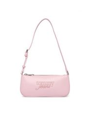 Tommy Jeans Torebka Tjw Must Shoulder Bag AW0AW18449 Różowy. Czerwone torebki do ręki damskie Tommy Jeans, bez wzorów, z jeansu, bez dodatków. Za 329.99 zł.