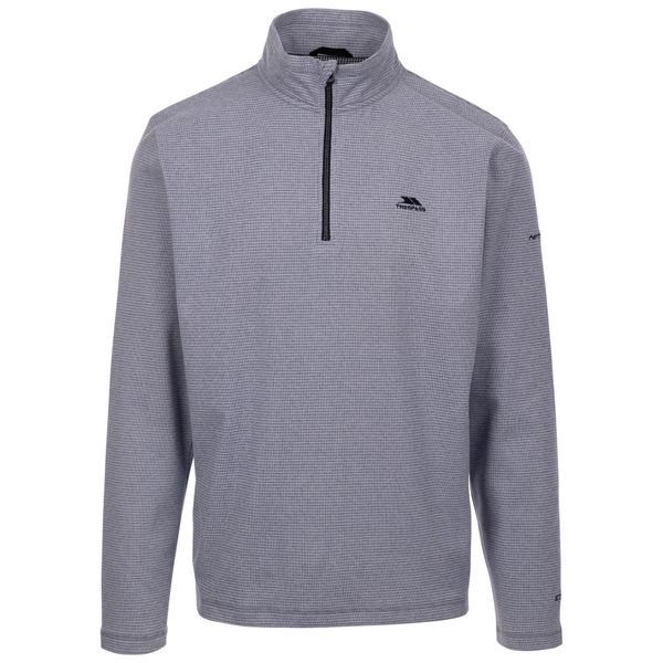 Męska Bluza Polarowa Dunford. Niebieskie bluzy męskie Trespass, m, bez wzorów, z polaru, bez kaptura, trekkingowe. Za 126.99 zł.