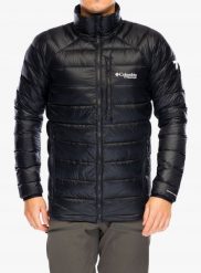 Columbia Arctic Crest Down Jacket 2088784010 Czarne L. Czarne kurtki męskie Columbia, l, bez wzorów, bez kaptura. Za 902.48 zł.