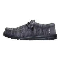 HeyDude Męskie Mokasyny Wally Stretch Sox. Szare mokasyny męskie Hey dude, z materiału. Za 179.00 zł.