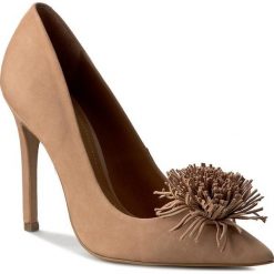 Szpilki KAZAR - Silvana 28655-03-03 Beżowy. Brązowe szpilki damskie Kazar, z nubiku. W wyprzedaży za 369.00 zł.