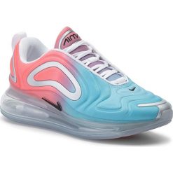 Buty NIKE - Air Max 720 AR9293 600 Lava Glow/Black Blue Fury. Niebieskie obuwie sportowe damskie Nike, bez wzorów, z materiału, Adidas Advantage. W wyprzedaży za 639.00 zł.