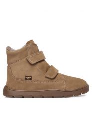 Froddo Śniegowce G2110151-8 D Beżowy. Brązowe buty zimowe dziewczęce Froddo, bez wzorów, ze skóry, bez zapięcia. Za 469.99 zł.