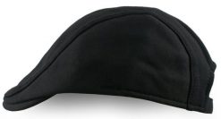 Przejściowy (Wiosno-Jesienny) Kaszkiet, Męski - Jarek - Czerń. Czapki i kapelusze męskie Jarek, na jesień, bez wzorów, z bawełny. Za 49.00 zł.