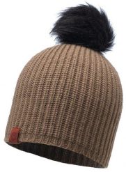Czapka Zimowa dla dorosłych Buff Knitted Adalwolf. Brązowe czapki i kapelusze męskie Buff, na jesień, bez wzorów, z dzianiny. Za 144.85 zł.