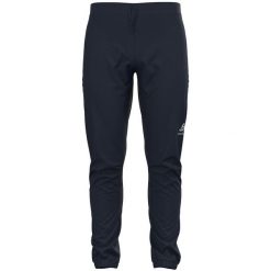 Spodnie tech. męskie Odlo Pants BRENSHOLMEN. Niebieskie spodnie materiałowe męskie Odlo, m, bez wzorów, trekkingowe. W wyprzedaży za 215.00 zł.