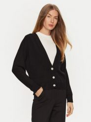 ViCOLO Kardigan 77036S Czarny Relaxed Fit. Czarne kardigany damskie ViCOLO, s, bez wzorów, z syntetyku. Za 219.99 zł.