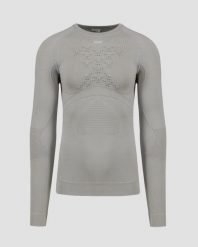 Koszulka męska X-Bionic ENERGY ACCUMULATOR 4.0 SHIRT LG SL G602. Szare koszulki sportowe męskie X Bionic, l, bez wzorów, ze skóry, bez kołnierzyka, bez ramiączek, na fitness i siłownię. Za 719.99 zł.