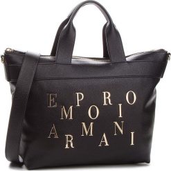 Torebka EMPORIO ARMANI - Y3D106 YH59A 80001 Black. Czarne torebki do ręki damskie Emporio Armani, ze skóry ekologicznej. Za 1,239.00 zł.