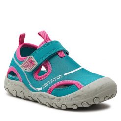 Sandały Gioseppo. Zielone sandały chłopięce Gioseppo, bez zapięcia. Za 99.99 zł.