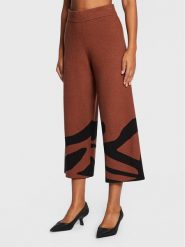 Joseph Ribkoff Kuloty 223949 Brązowy Relaxed Fit. Brązowe spodnie materiałowe damskie Joseph Ribkoff, xxl, bez wzorów, z syntetyku. Za 799.99 zł.