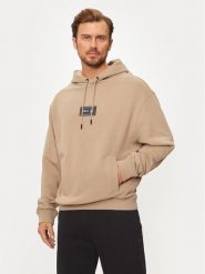 Boss Bluza NFL 50523231 Beżowy Relaxed Fit. Brązowe bluzy męskie Boss, m, bez wzorów, z bawełny, bez kaptura. Za 529.99 zł.