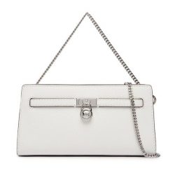 Torebka MICHAEL Michael Kors. Białe torebki do ręki damskie MICHAEL Michael Kors, bez wzorów, wizytowe, bez dodatków. Za 819.99 zł.