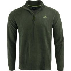 Bluza męska Athl. dpt Jupiter zielona. Zielone bluzy męskie 55PROTEC, m, bez wzorów, z polaru, bez kaptura. Za 162.99 zł.