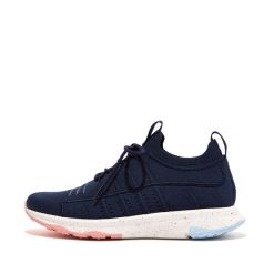 Damskie sznurowane buty sportowe FitFlop Active Colour. Czarne obuwie sportowe damskie FIT FLOP, bez wzorów, z materiału. Za 637.50 zł.
