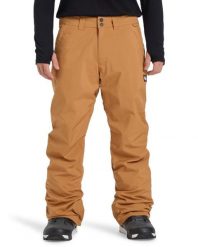 Spodnie do sportów zimowych techniczne dla Mężczyzn ESTATE. Brązowe spodnie snowboardowe męskie Quiksilver, m, bez wzorów, z materiału, narciarskie. Za 486.10 zł.