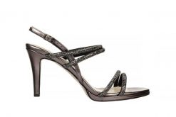 Sandały Bayla-187 587-1729 Platinum 187099, Czarny, Skóra ekologiczna - 36. Czarne sandały damskie Bayla, bez wzorów, z lakierowanej skóry, bez obcasa, bez zapięcia. W wyprzedaży za 152.10 zł.